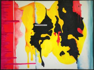 Komposition Rot Gelb