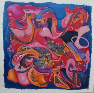 Paradies mit Panther (pink)