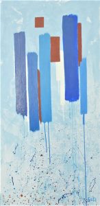 Flowers (blue and red)